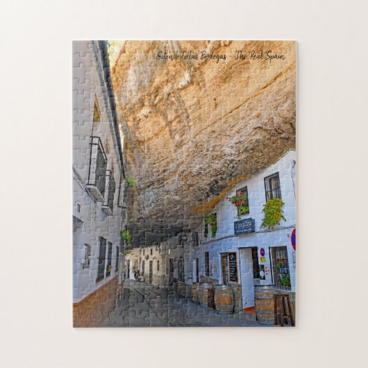 Setenil de las Bodegas – スペイン実在 ジグソーパズル (縦)