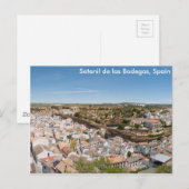 Setenil de las Bodegas、スペイン ポストカード (正面/裏面)