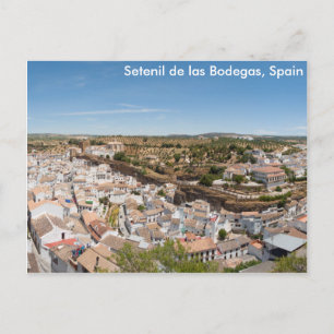 Setenil de las Bodegas、スペイン ポストカード