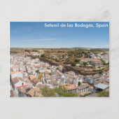 Setenil de las Bodegas、スペイン ポストカード (正面)