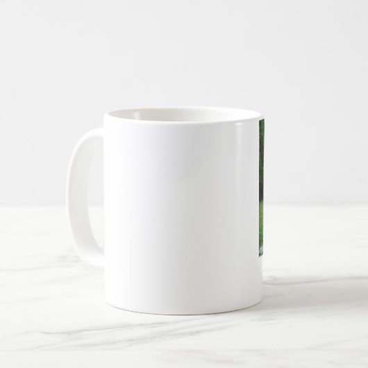 SethおよびCalebはあなた自身でマグを信じます コーヒーマグカップ (正面左)