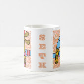 Seth (エジプトの神) コーヒーマグカップ (中央)