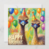 SETH ~誕生日カード~ Emus (正面)