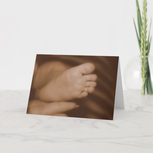 sethsの足は暖まります カード (正面)