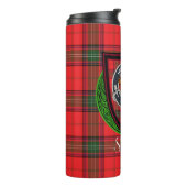 Seton Scottish Clan Tartan & Crest タンブラー (回転左)