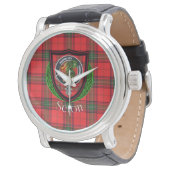 Seton Scottish Clan Tartan & Crest 腕時計 (アングル)