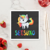 Setsukoユニコーン スタンダードランチョンナプキン (インサイチュ)