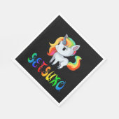 Setsukoユニコーン スタンダードランチョンナプキン (角)