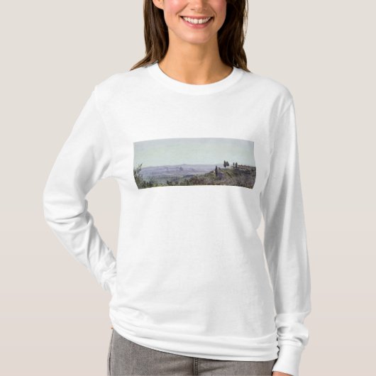 Settignanoからのフィレンツェ Tシャツ (正面)