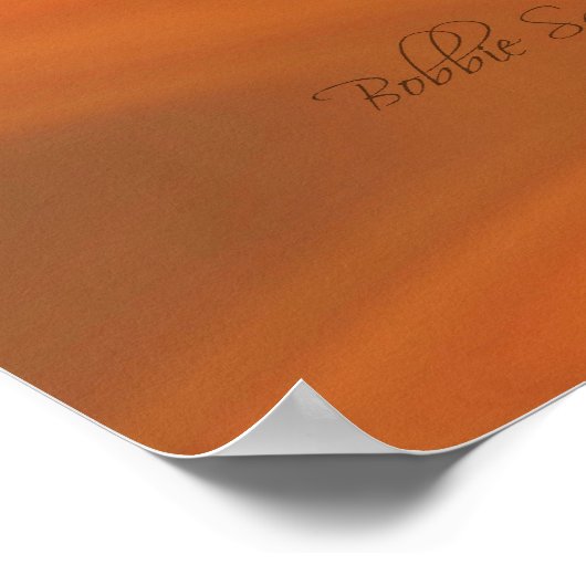 Setting Sun Poster & プリント (角)