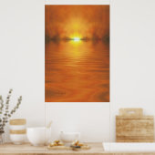 Setting Sun Poster & プリント (キッチン)