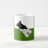 Settmour沼ポピュレースバッジコーヒーマグのバロニー コーヒーマグカップ (中央)