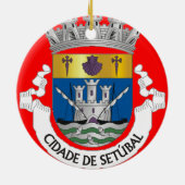 Setubal*ポルトガルのオーナメント/セトゥバルのオーナメント セラミックオーナメント (裏面)
