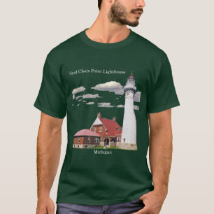 Seul Choixポイント灯台ワイシャツの暗闇 Tシャツ