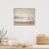 Seuratチャンネルのgravelines夕べ ポスター (キッチン)