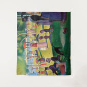 Seurat著LaグランデJatteの日曜日の午後 タペストリー (正面)