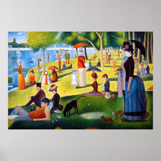 Seurat: A Sunday at La Grande Jatte ポスター (正面)