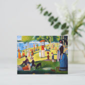 Seurat: A Sunday at La Grande Jatte ポストカード (スタンド正面)