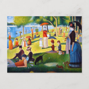 Seurat: A Sunday at La Grande Jatte ポストカード