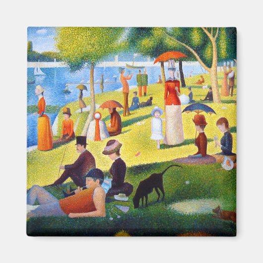 Seurat: A Sunday at La Grande Jatte マグネット (正面)