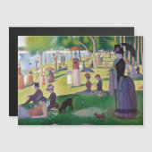 Seurat - A Sunday on La Grande Jatte Magnetic Card (正面/裏面)