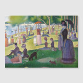 Seurat - A Sunday on La Grande Jatte Magnetic Card (正面)