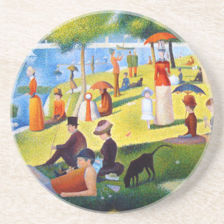 Seurat: LaグランデJatteの日曜日 コースター