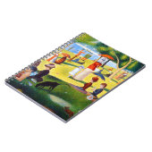 Seurat: LaグランデJatteの日曜日 ノートブック (左側)