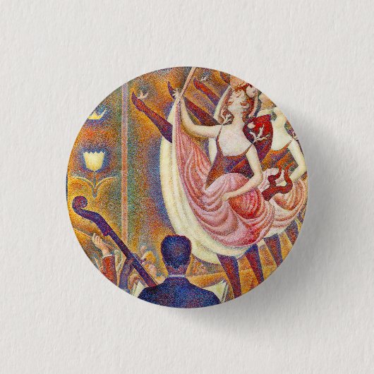 Seurat Le Chahut Button 缶バッジ (正面)