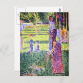 Seurat: The Coule ポストカード (正面/裏面)