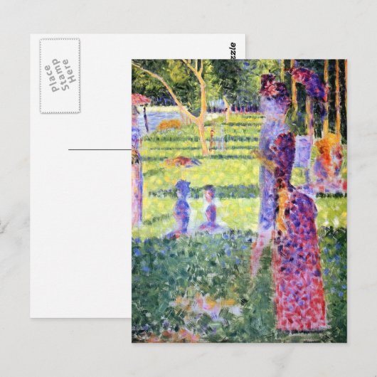 Seurat: The Coule ポストカード (正面/裏面)