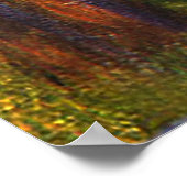 Seurat: The Morning Walk (The Seine at Courbevoie) ポスター (角)