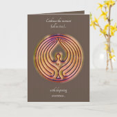 - SEURATPOSE -芸術カードを越えて カード (黄色い花)