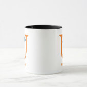 Seuss's ABC先生の: 手紙U -オレンジは|あなたの名前を加えます マグカップ (中央)