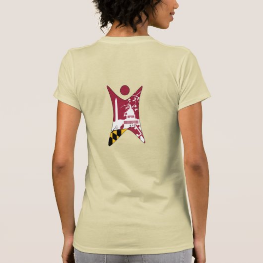 SEVASH WASHブラックロゴ Tシャツ (裏面)