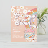 SEVENへのグルーヴ ダイジーレインボー 7歳の誕生日 招待状 (スタンド正面)