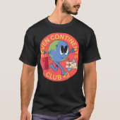 Seven Continents Club Cartoon Tシャツ (正面)
