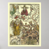 Seven Headed Dragon by Albrecht Dürer ポスター (正面)