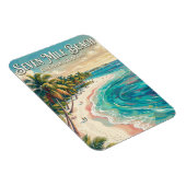 Seven Mile Beach Cayman Islands マグネット (右側)