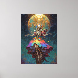 Seven Powers Santa Muerte キャンバスプリント