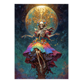 Seven Powers Santa Muerte フォトプリント