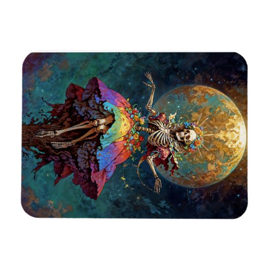 Seven Powers Santa Muerte マグネット (横)