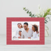 Seven Principles Horizontal Photo Kwanzaa シーズンカード (スタンド正面)