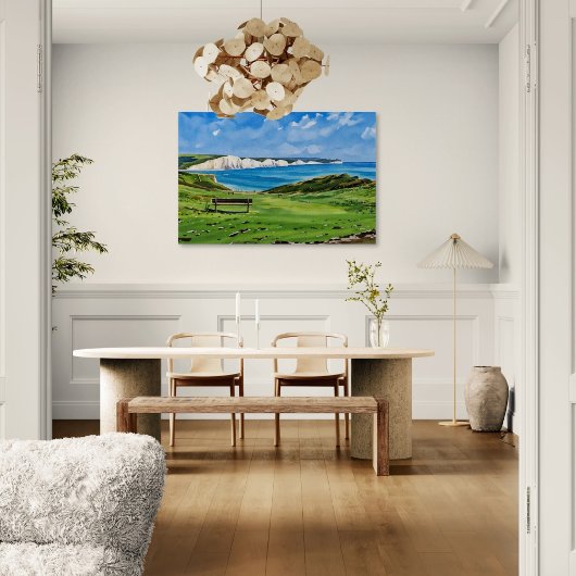 Seven Sisters Cliffs キャンバスプリント