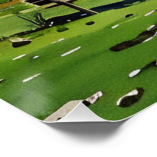 Seven Sisters Cliffs ポスター (コーナー)