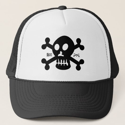 SEVEN SKULL BY MASANSER PIXELAT キャップ (正面)