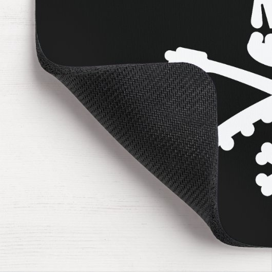 SEVEN SKULL BY MASANSER PIXELAT マウスパッド (コーナー)