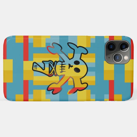 SEVEN SKULL BY MASANSER PIXELAT Case-Mate iPhoneケース (裏面(横))