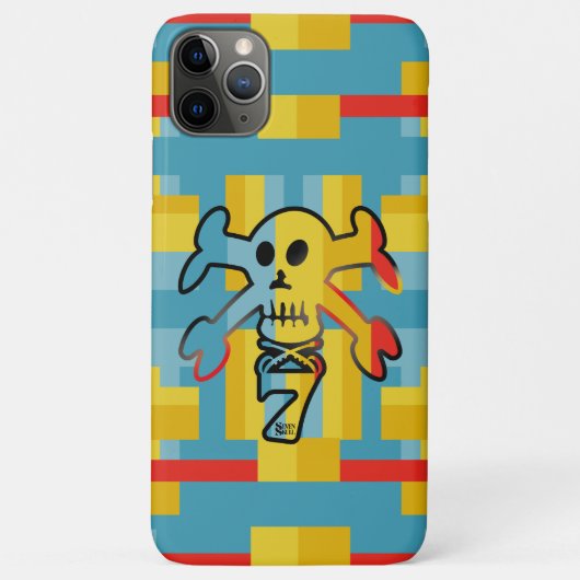 SEVEN SKULL BY MASANSER PIXELAT Case-Mate iPhoneケース (裏面)
