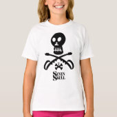 SEVEN SKULL BY MASANSER PIXELAT Tシャツ (正面)